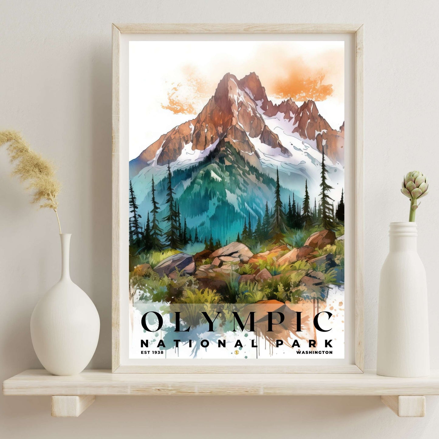 Olympic National Park Poster | S04