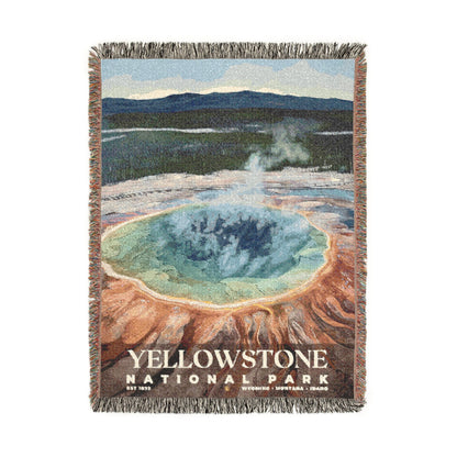 Yellowstone National Park Woven Blanket | S02