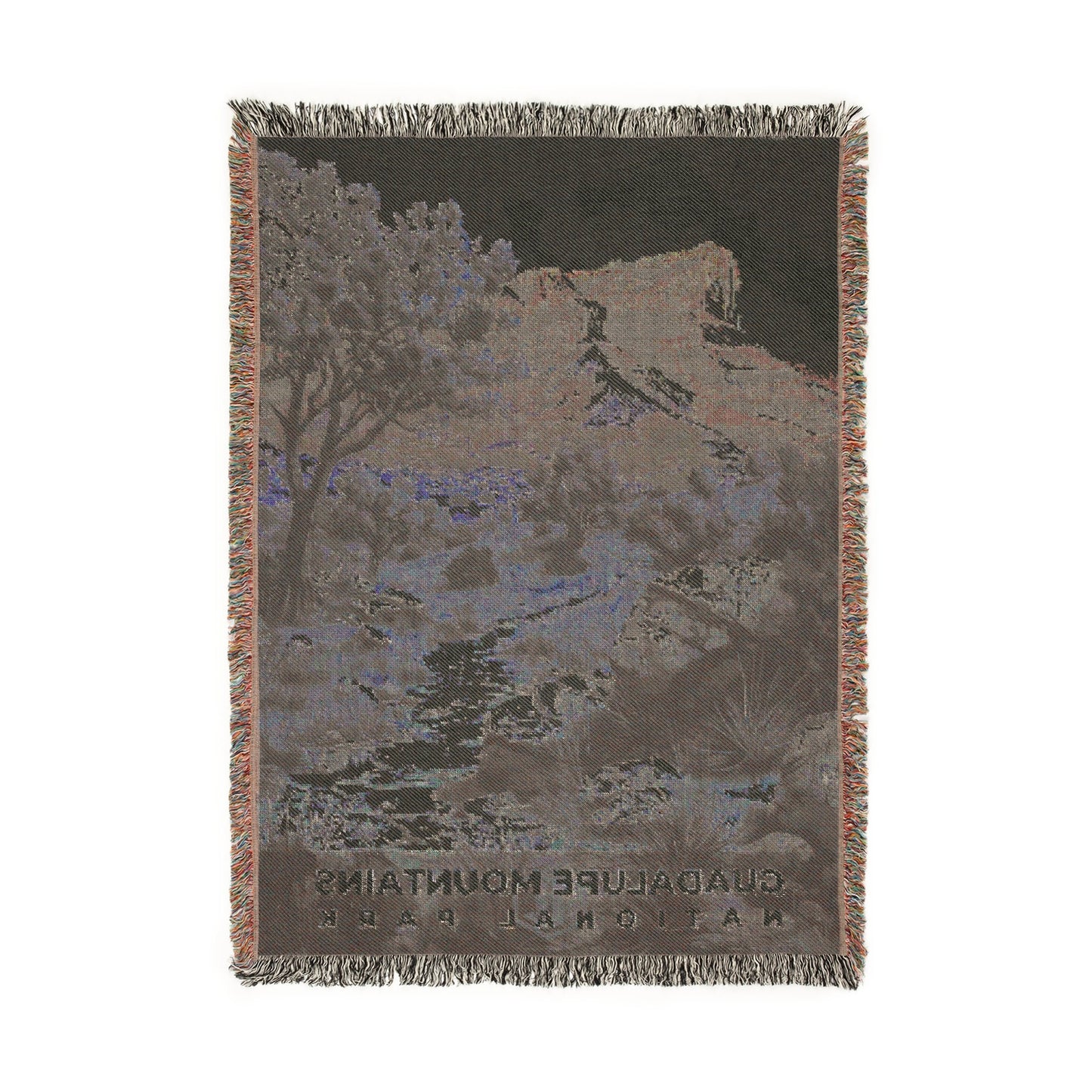Guadalupe Mountains National Park Woven Blanket | S17