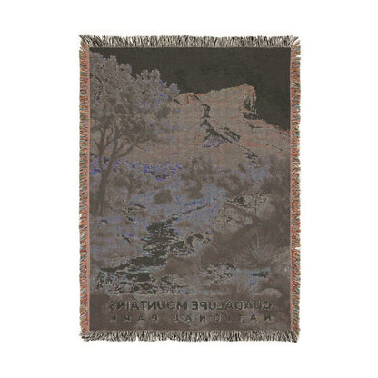 Guadalupe Mountains National Park Woven Blanket | S17