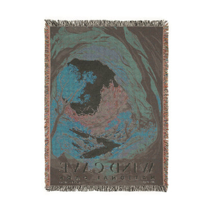 Wind Cave National Park Woven Blanket | S02