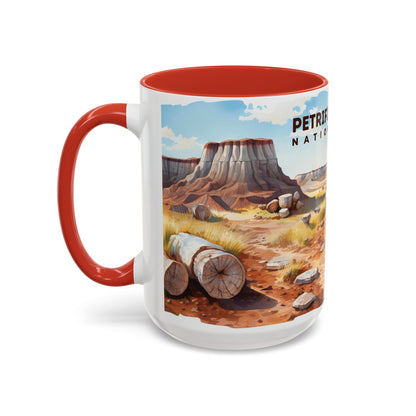 Petrified Forest National Park Mug | Accent Coffee Mug (11, 15oz)