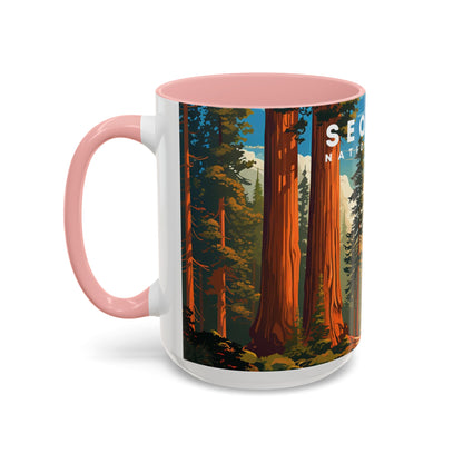 Sequoia National Park Mug | Accent Coffee Mug (11, 15oz)