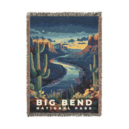 Big Bend National Park Woven Blanket | S11
