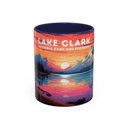 Lake Clark National Park Mug | Accent Coffee Mug (11, 15oz)