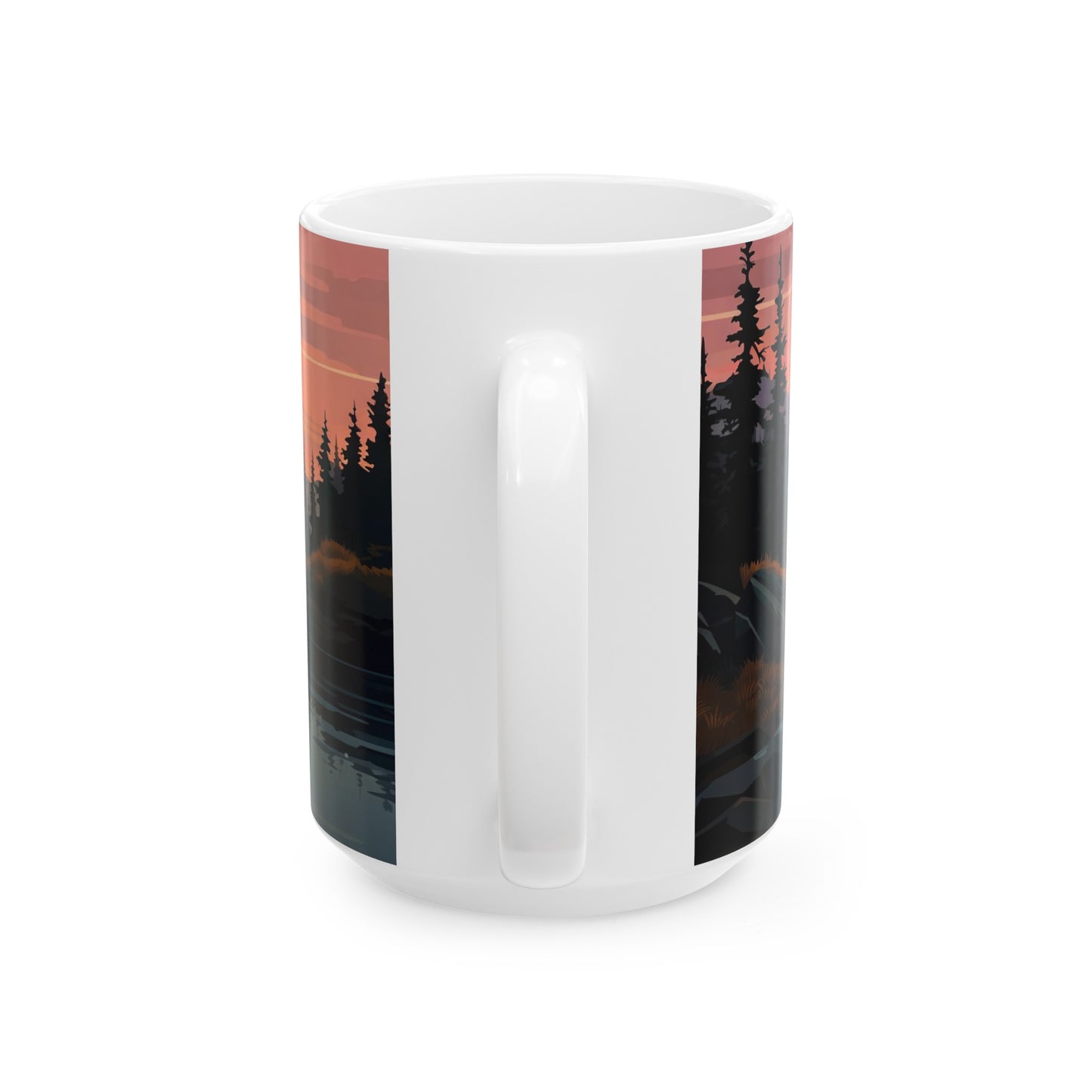 Isle Royale National Park Mug | White Ceramic Mug (11oz, 15oz)