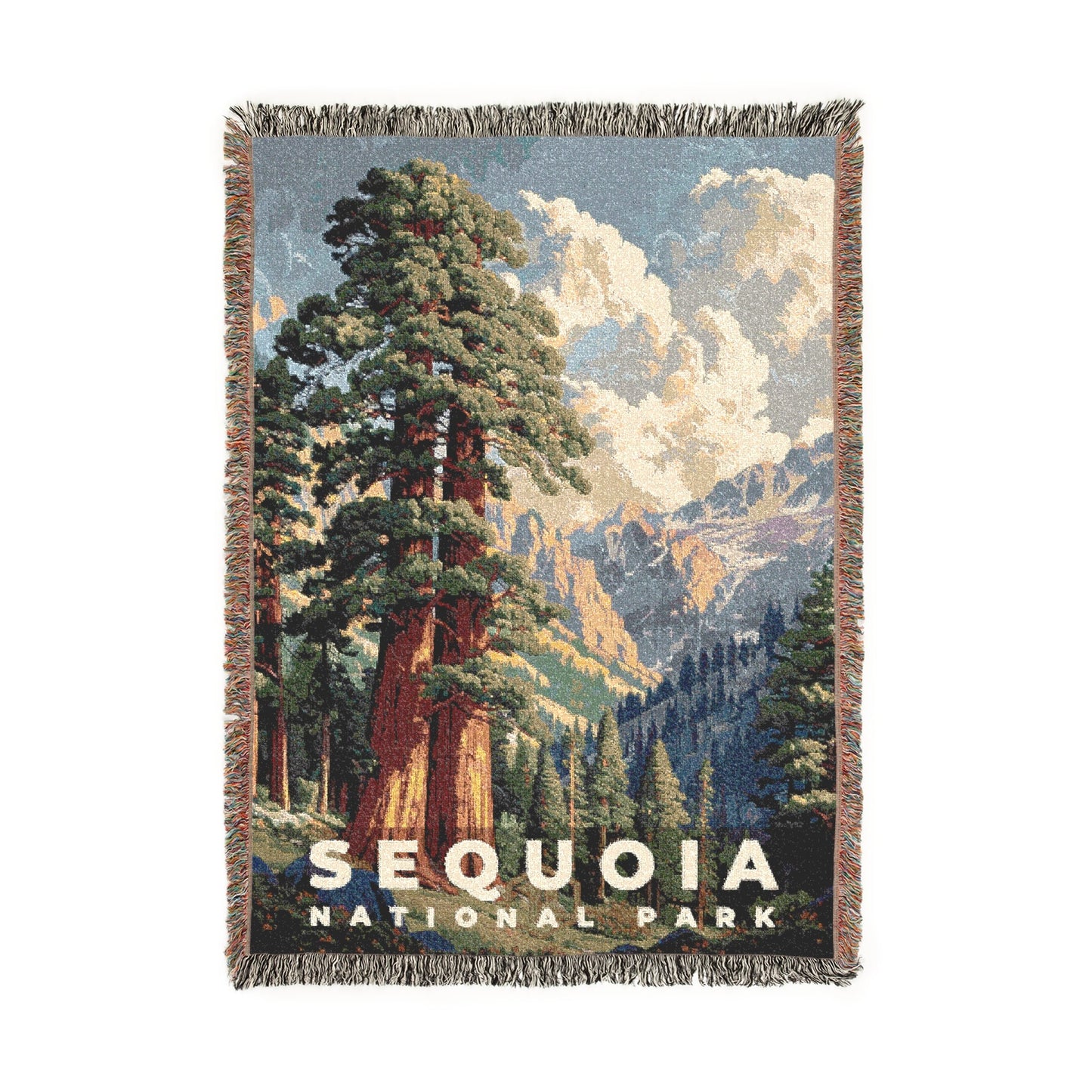 Sequoia National Park Woven Blanket | S11