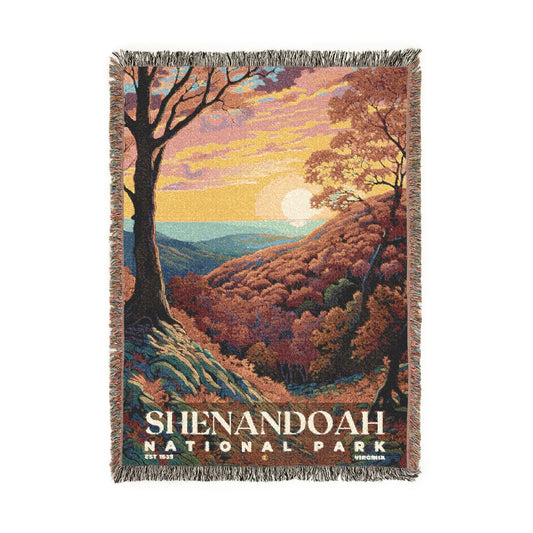 Shenandoah National Park Woven Blanket | S02