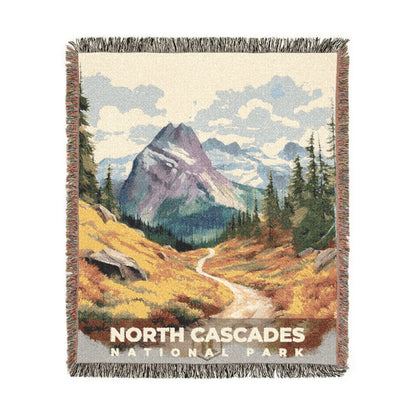 North Cascades National Park Woven Blanket | S08