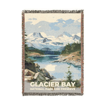 Glacier Bay National Park Woven Blanket | S08