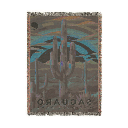 Saguaro National Park Woven Blanket | S20