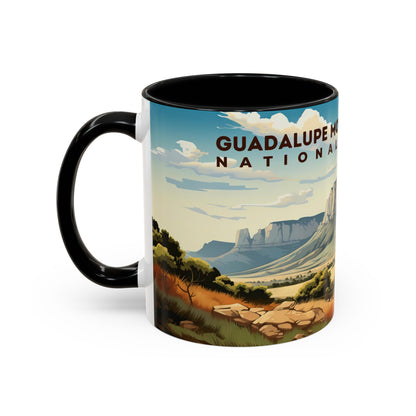 Guadalupe Mountains National Park Mug | Accent Coffee Mug (11, 15oz)