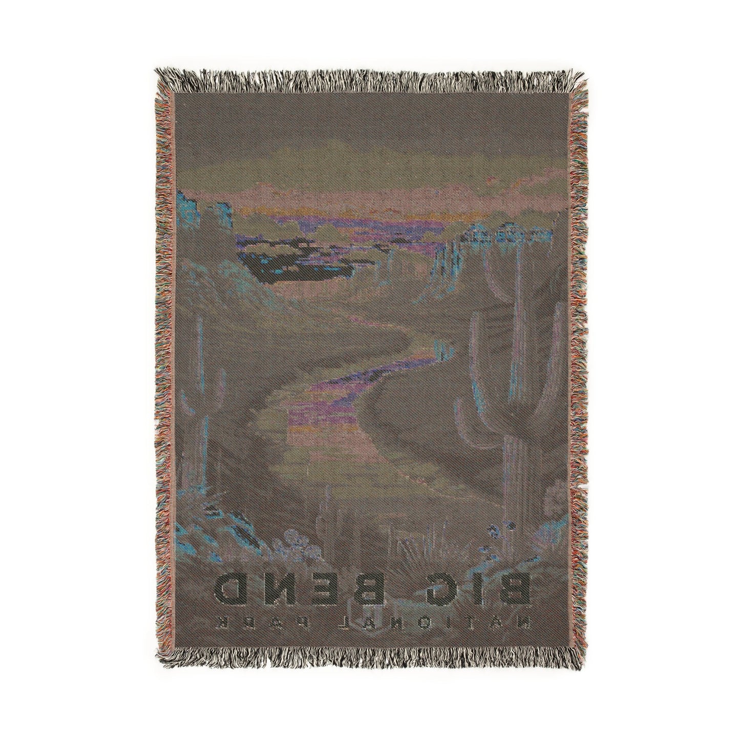 Big Bend National Park Woven Blanket | S11