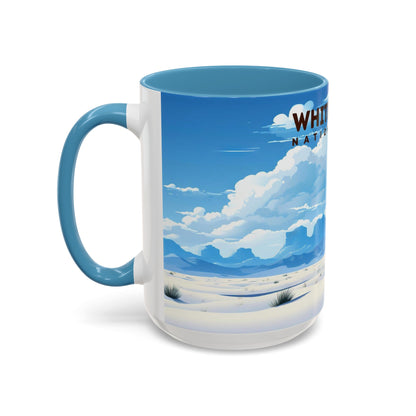 White Sands National Park Mug | Accent Coffee Mug (11, 15oz)