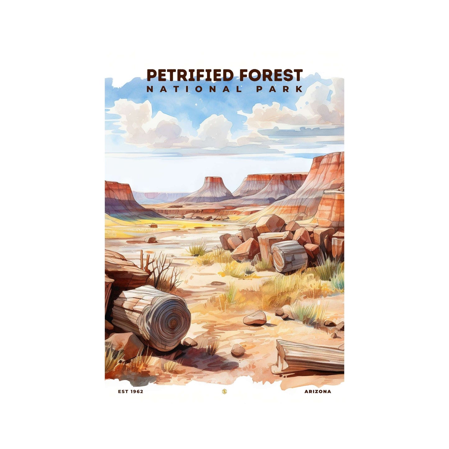 Petrified Forest National Park Poster | S08