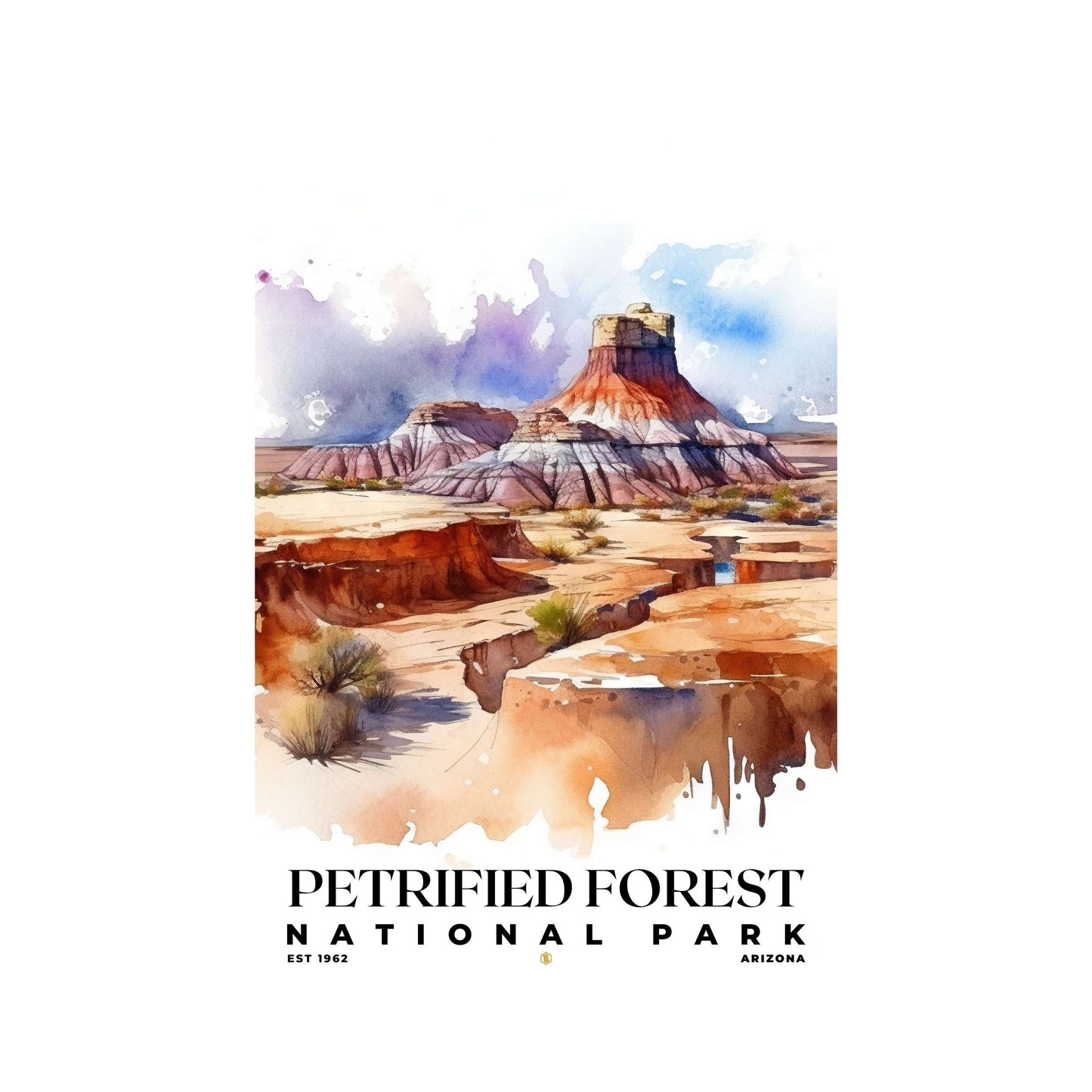 Petrified Forest National Park Poster | S04