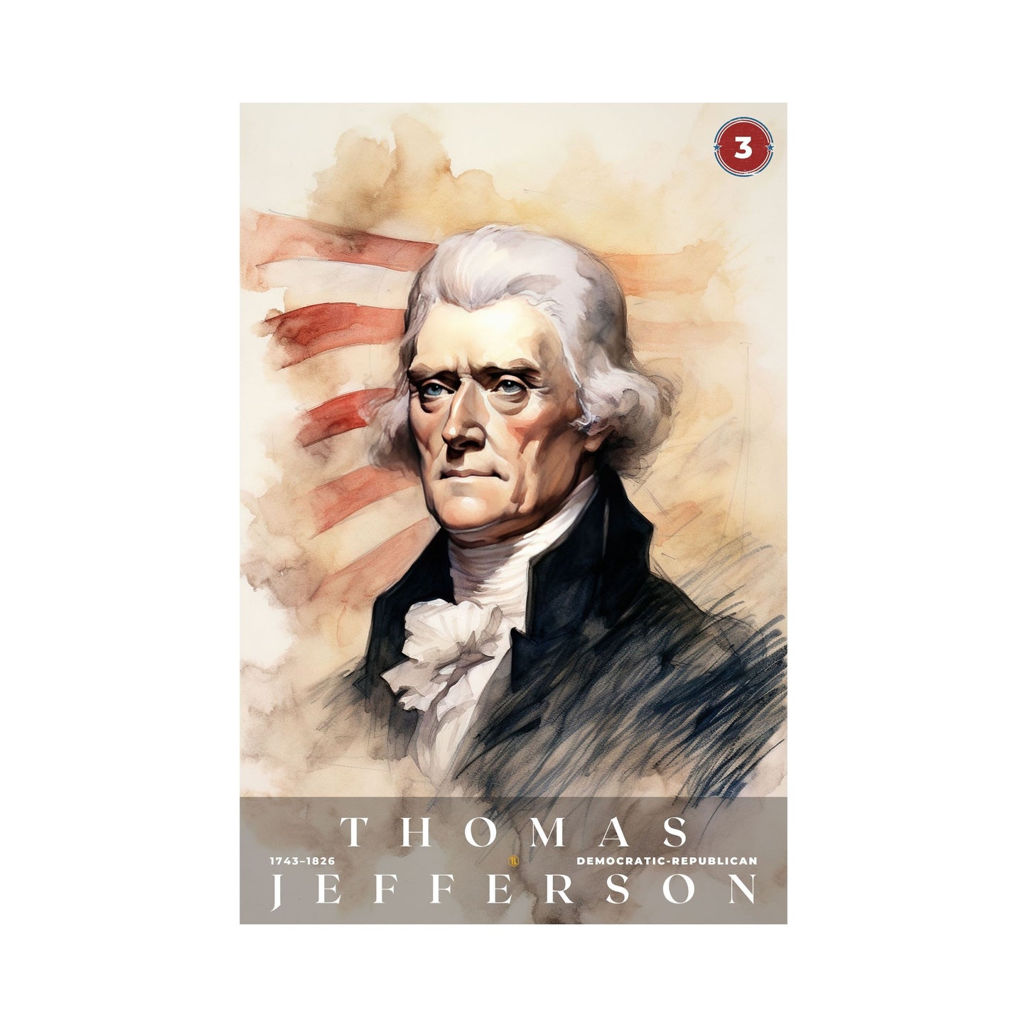 Thomas Jefferson Poster | S03