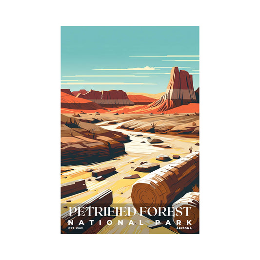 Petrified Forest National Park Poster | S03