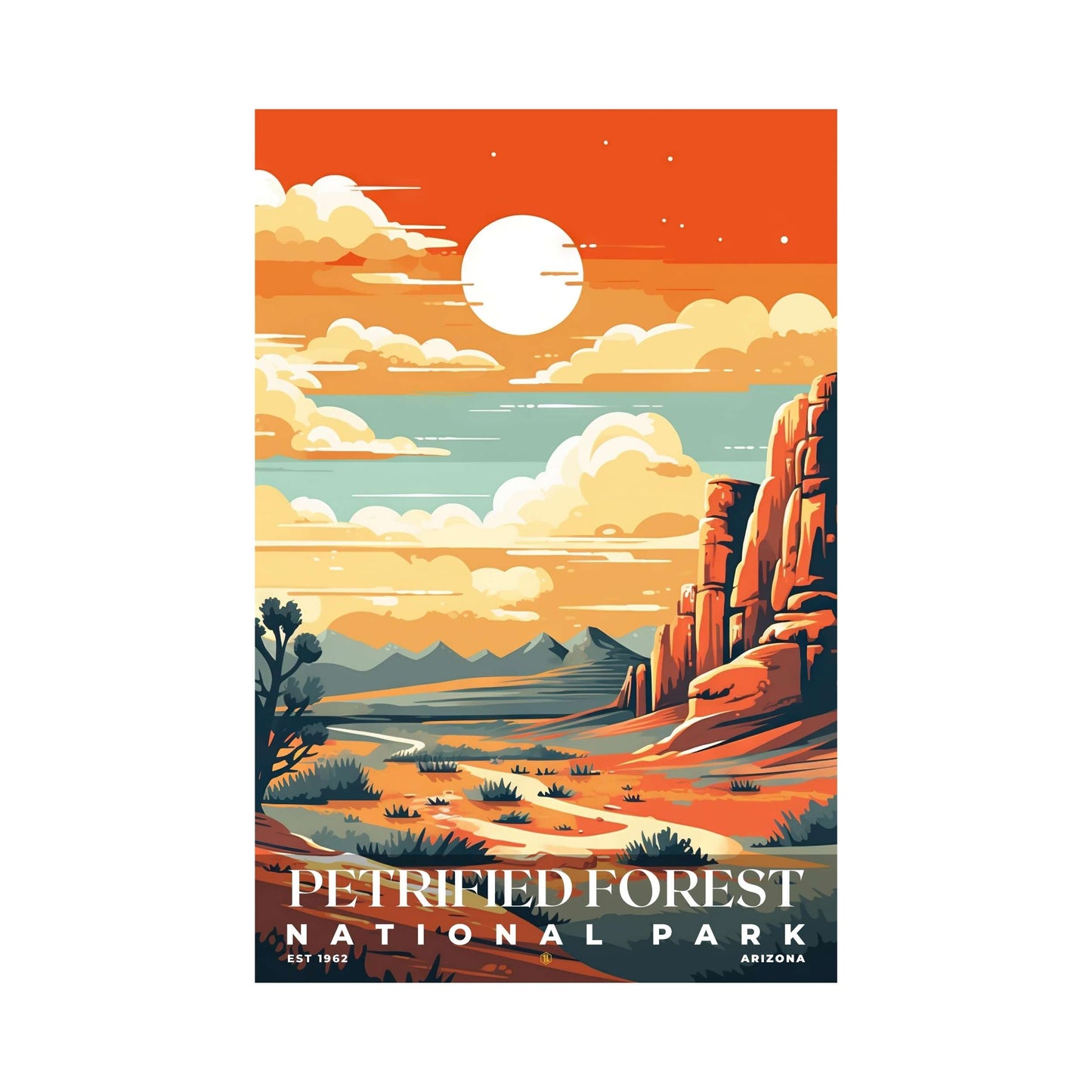 Petrified Forest National Park Poster | S05