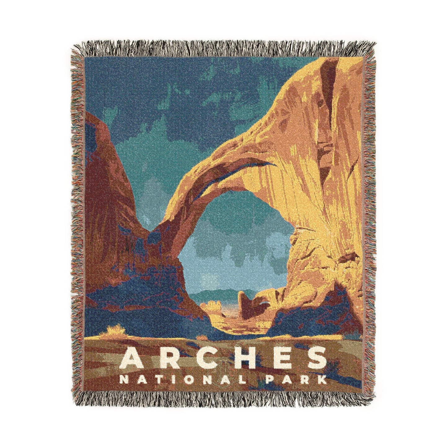 Arches National Park Woven Blanket | S20