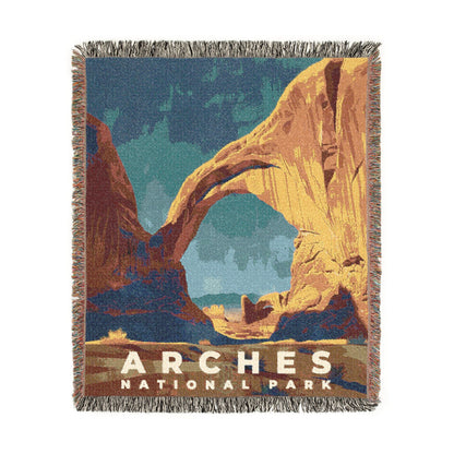 Arches National Park Woven Blanket | S20