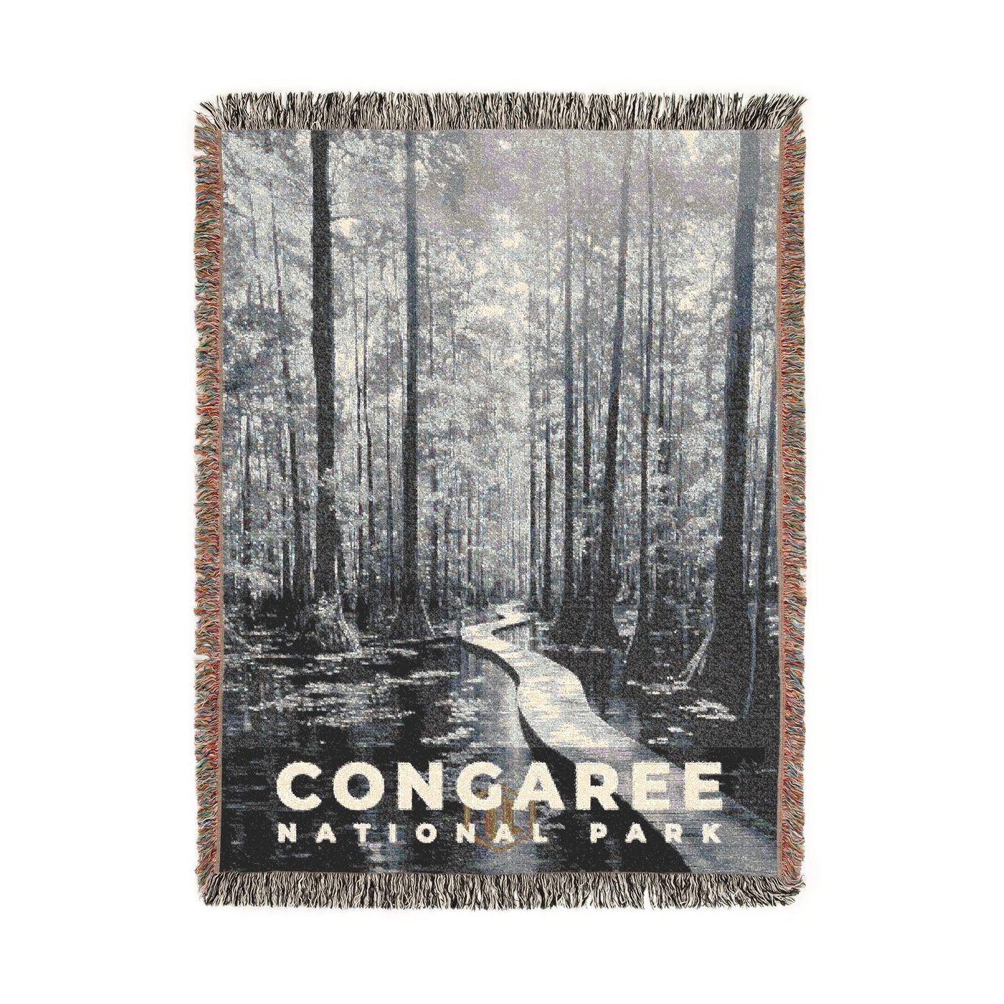 Congaree National Park Woven Blanket | S15