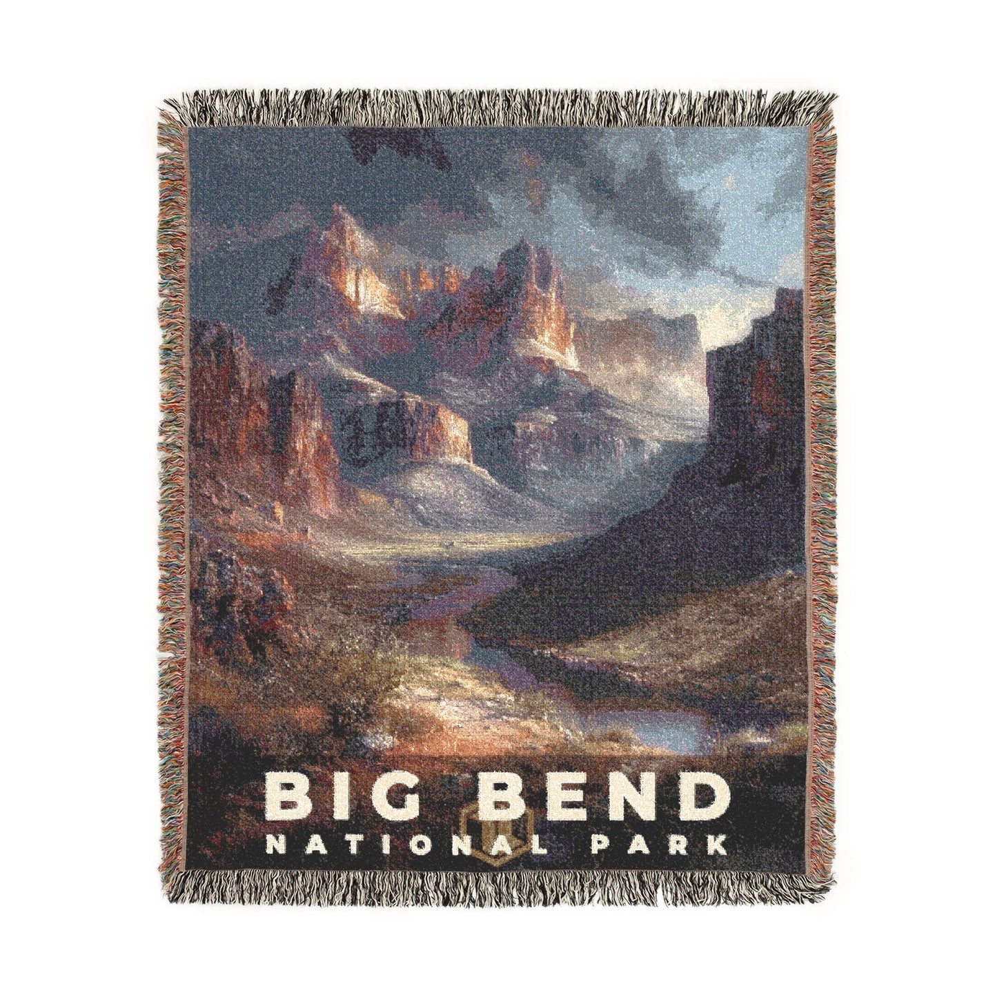 Big Bend National Park Woven Blanket | S12