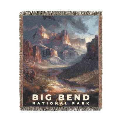 Big Bend National Park Woven Blanket | S12