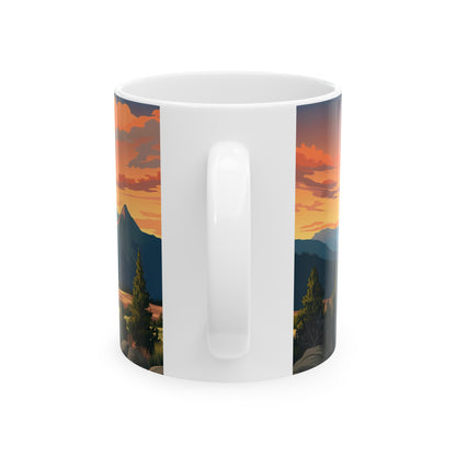 Great Basin National Park Mug | White Ceramic Mug (11oz, 15oz)