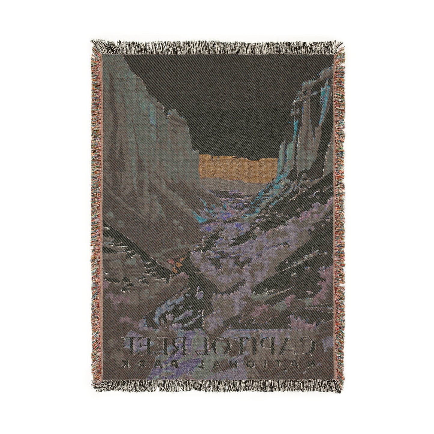 Capitol Reef National Park Woven Blanket | S01