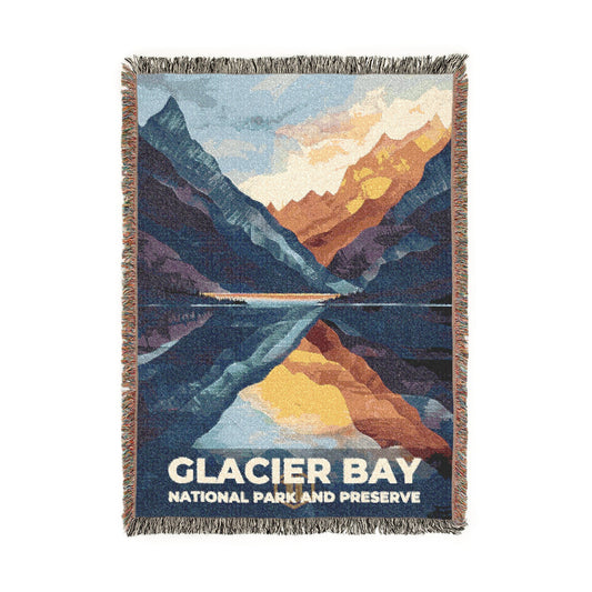 Glacier Bay National Park Woven Blanket | S20