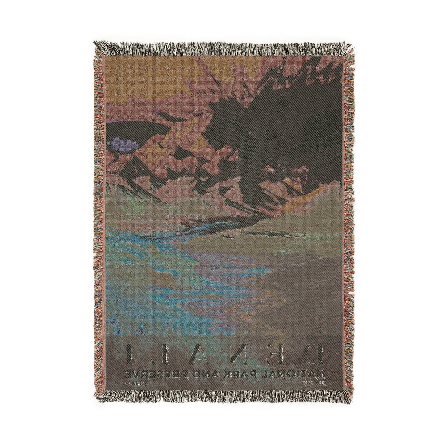Denali National Park Woven Blanket | S02