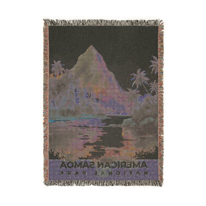 American Samoa National Park Woven Blanket | S08