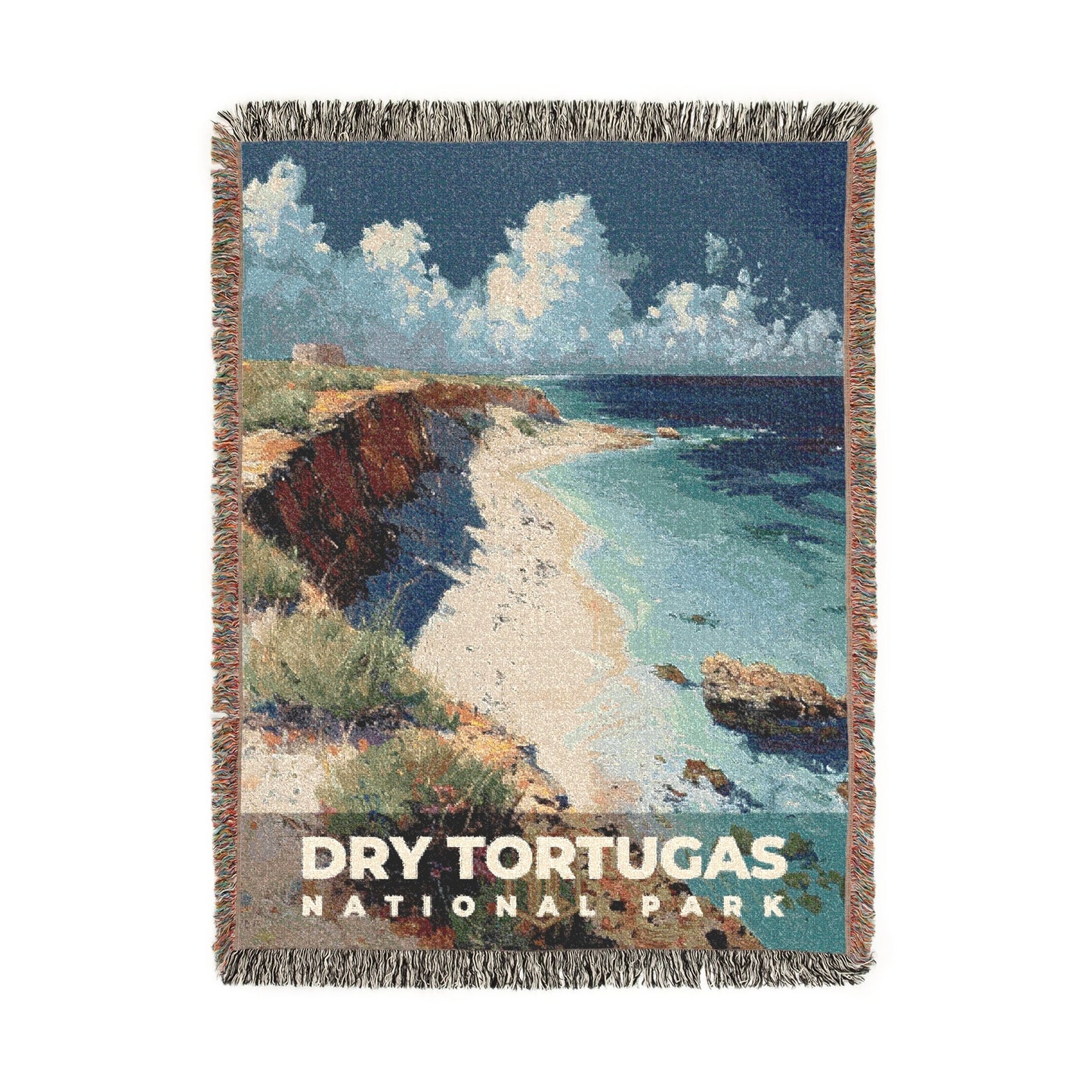 Dry Tortugas National Park Woven Blanket | S14