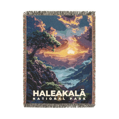 Haleakala National Park Woven Blanket | S13