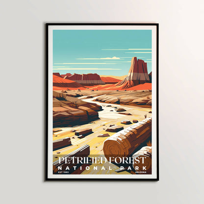 Petrified Forest National Park Poster | S03