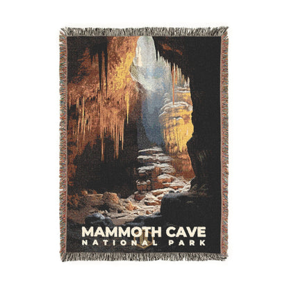 Mammoth Cave National Park Woven Blanket | S10