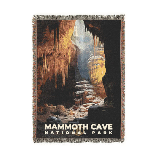 Mammoth Cave National Park Woven Blanket | S10