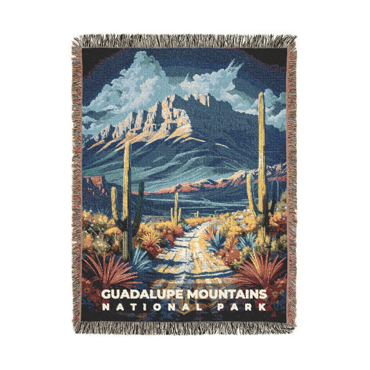 Guadalupe Mountains National Park Woven Blanket | S16