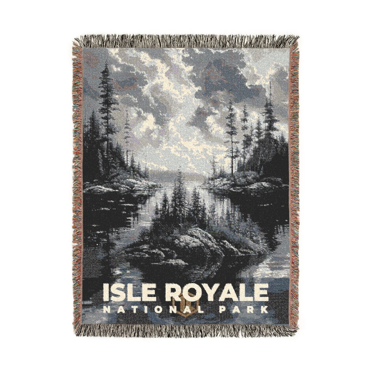 Isle Royale National Park Woven Blanket | S15