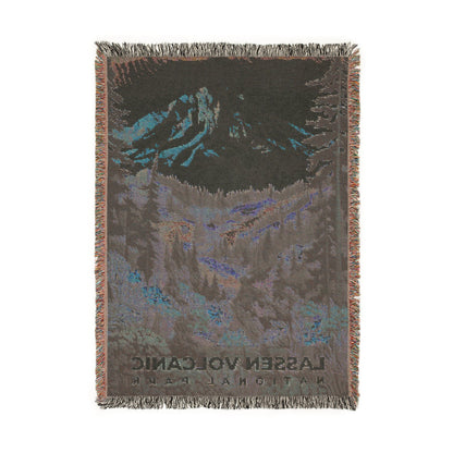 Lassen Volcanic National Park Woven Blanket | S09