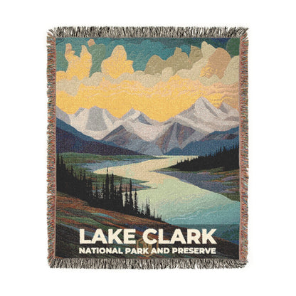 Lake Clark National Park Woven Blanket | S09