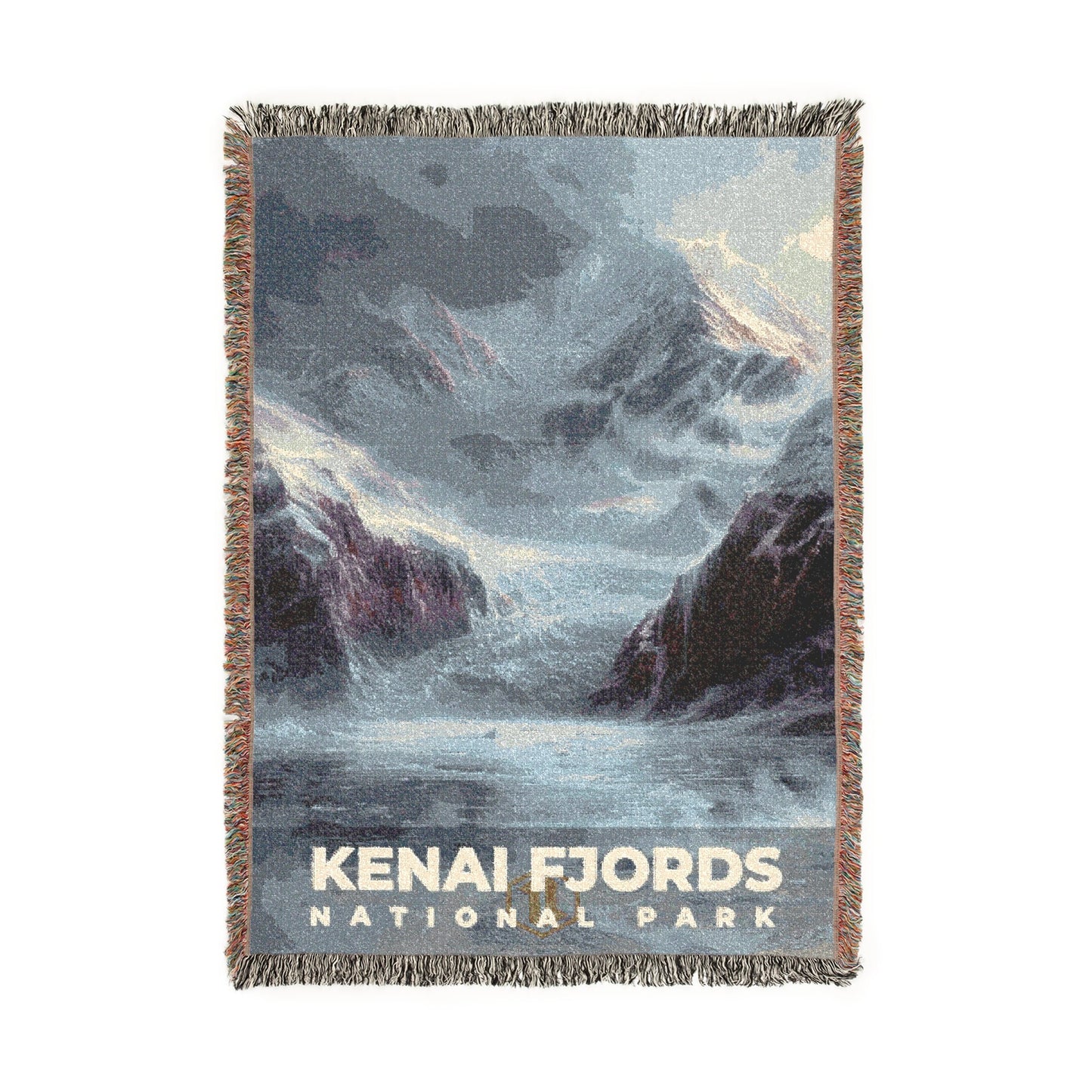 Kenai Fjords National Park Woven Blanket | S12