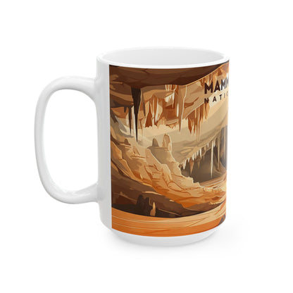 Mammoth Cave National Park Mug | White Ceramic Mug (11oz, 15oz)