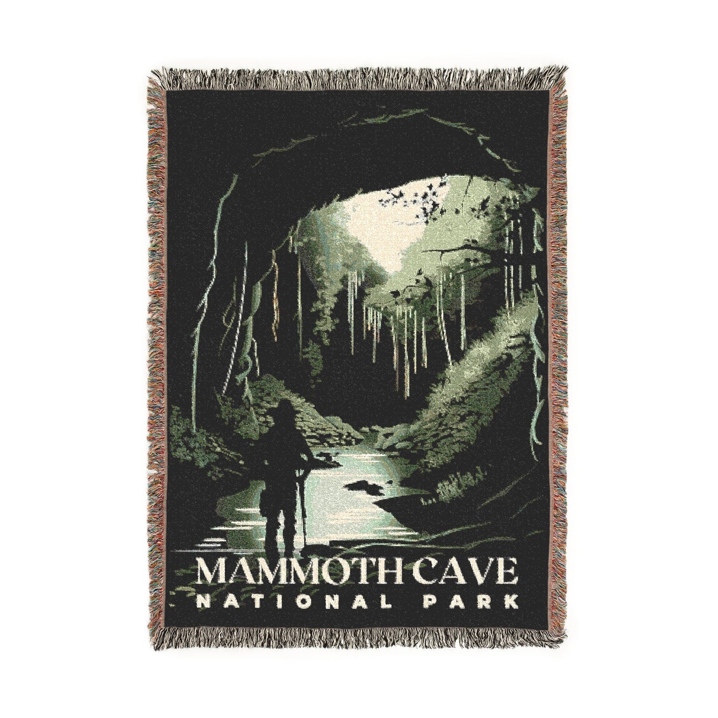 Mammoth Cave National Park Woven Blanket | S01