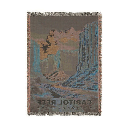 Capitol Reef National Park Woven Blanket | S16