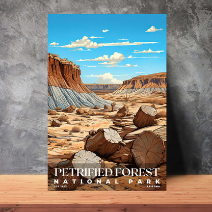 Petrified Forest National Park Poster | S07