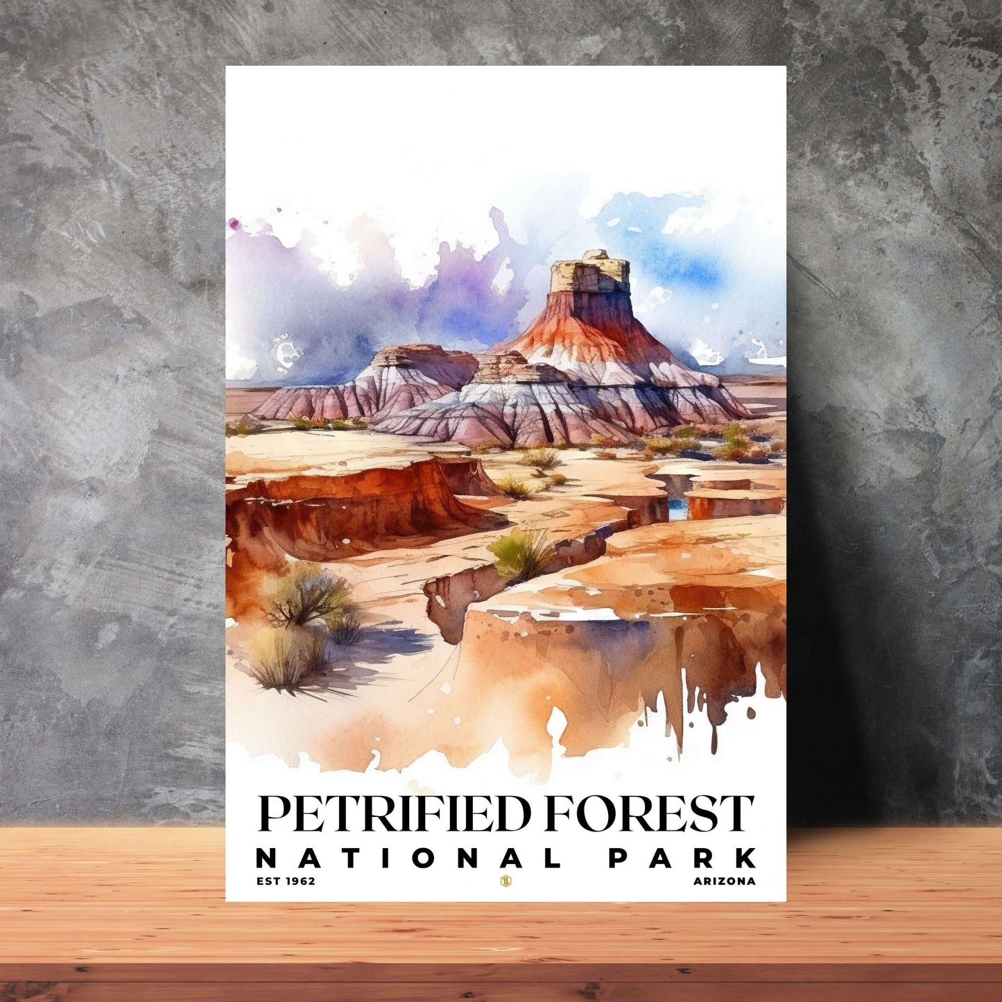 Petrified Forest National Park Poster | S04