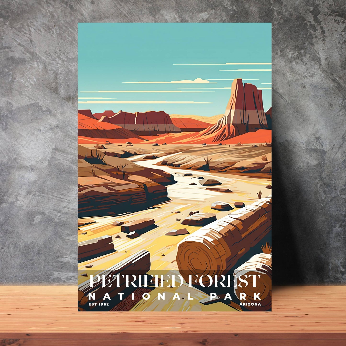 Petrified Forest National Park Poster | S03