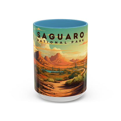 Saguaro National Park Mug | Accent Coffee Mug (11, 15oz)